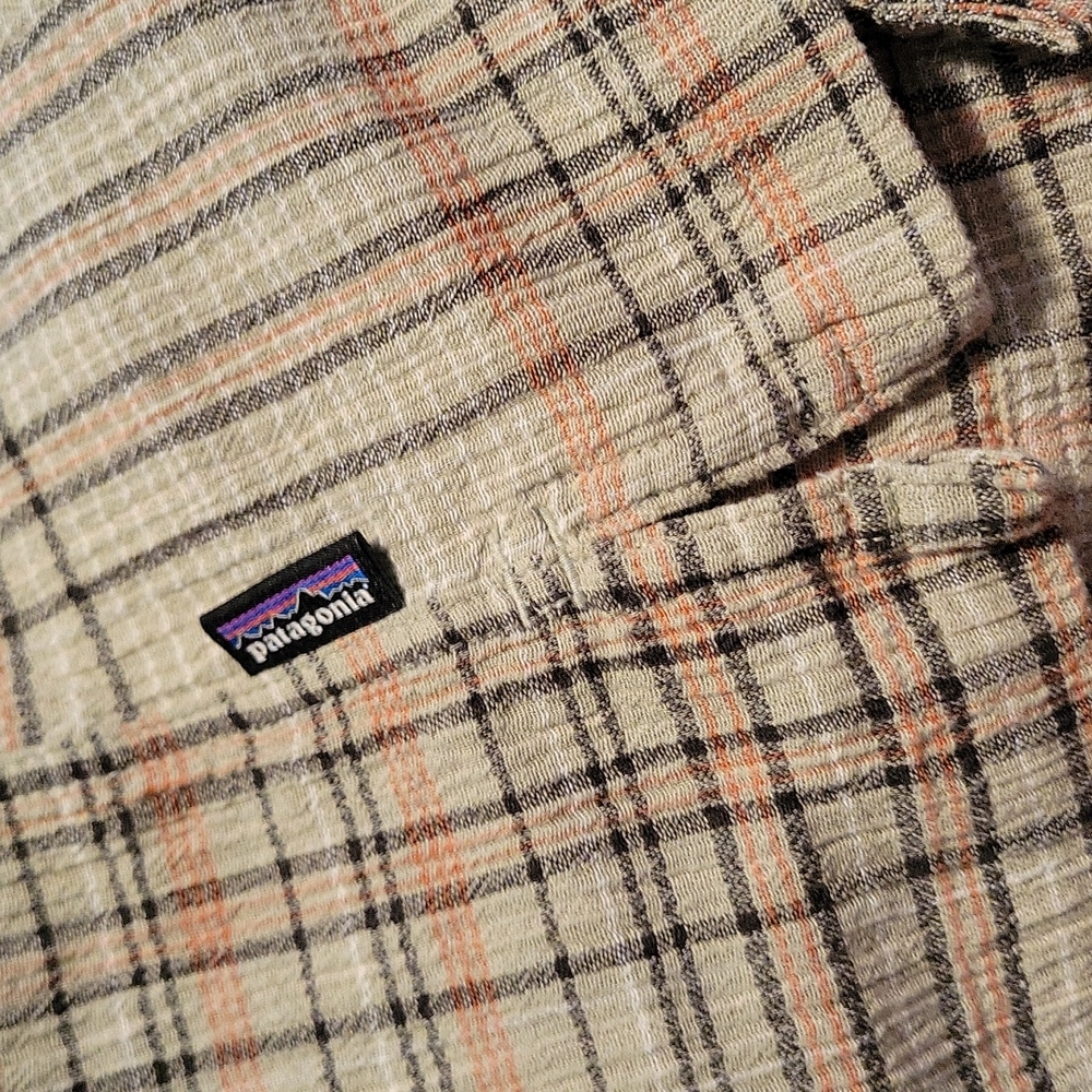 Patagonia Men’s Short Sleeve 100% Organic Cotton Size S - Picture 8 of 8